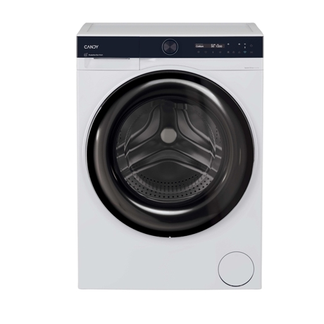 Masina de spalat Candy BS 48SB6-S, 8 kg, 1400 rpm,Motor Inverter,Steam,LCD touch display, Soft Drum, Dual Spray,Programe rapide de spalare, Wifi, alba